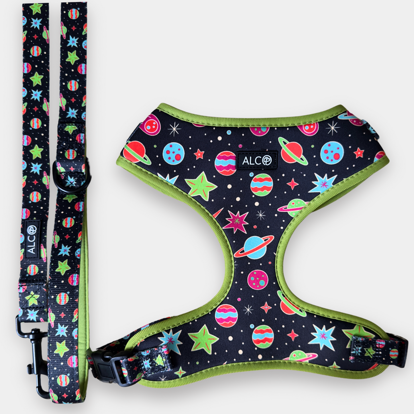 LARGE Alco Walkies: Harness and Leash Set