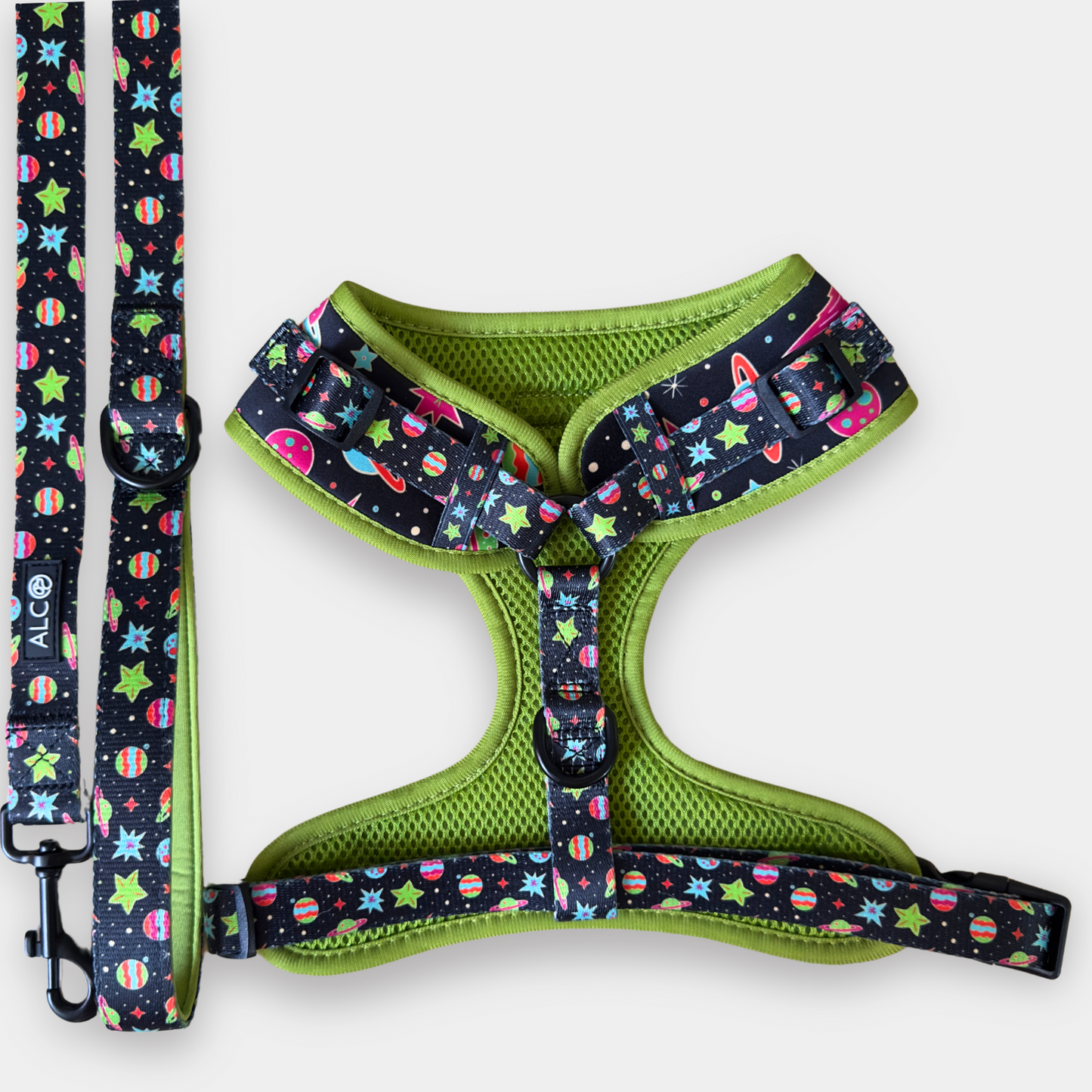 LARGE Alco Walkies: Harness and Leash Set