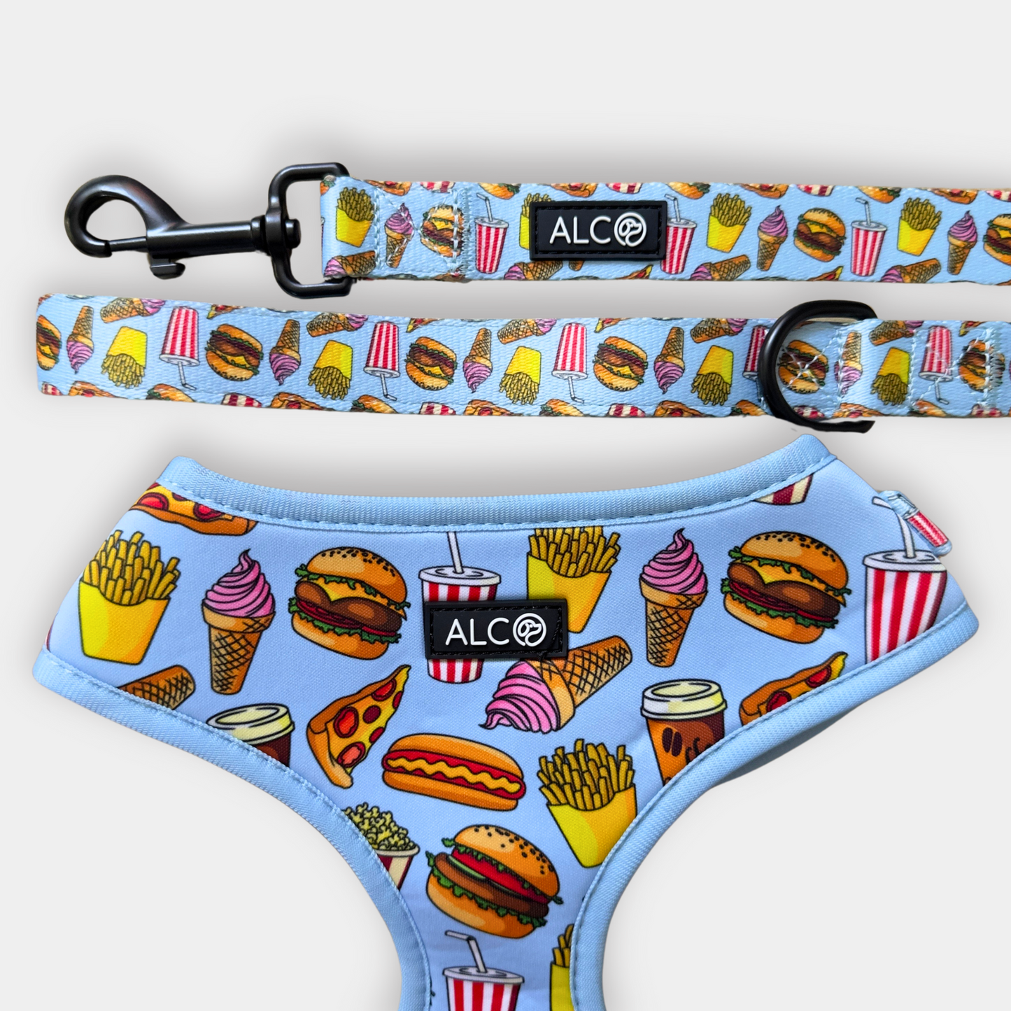 LARGE Alco Walkies: Harness and Leash Set