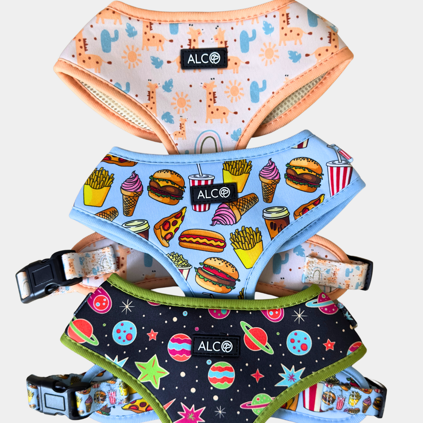 LARGE Alco Walkies: Harness and Leash Set