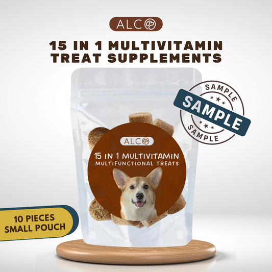 Alco 15 in 1 Multivitamins Treat Supplement Sample Pouch (10pcs)