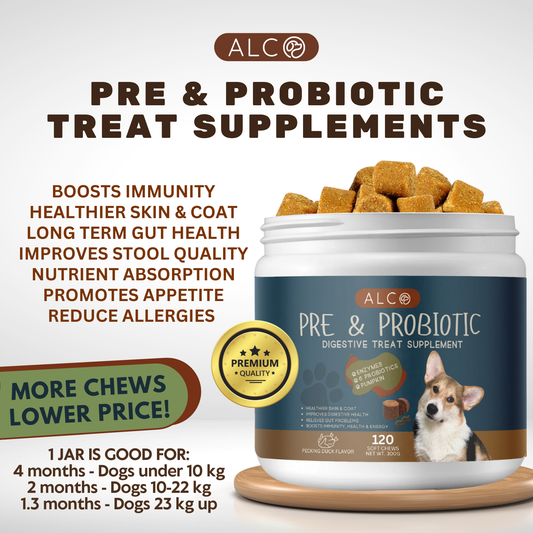 Alco Pre & Probiotic Digestive Treat Supplement (300g, 120 pcs)