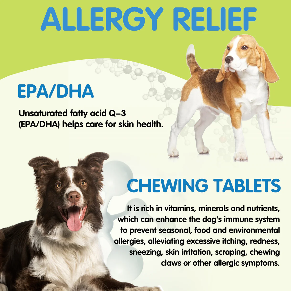 Worafy Allergy Relief Immune Chews (300g, 120 pcs)
