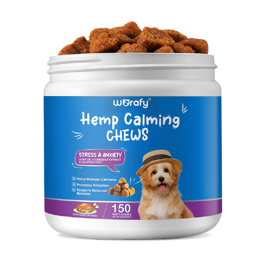 Worafy Hemp Calming Chews (300g, 120 pcs)