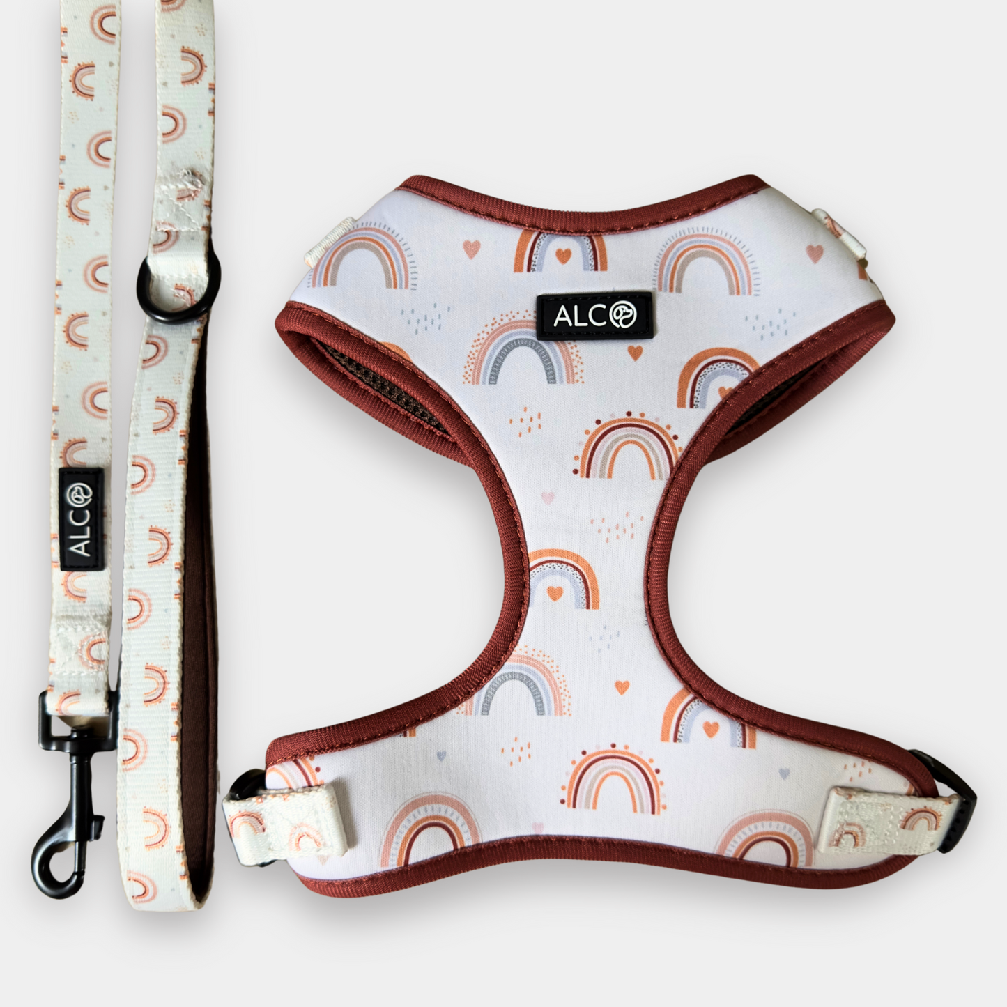 MEDIUM Alco Walkies: Harness and Leash Set