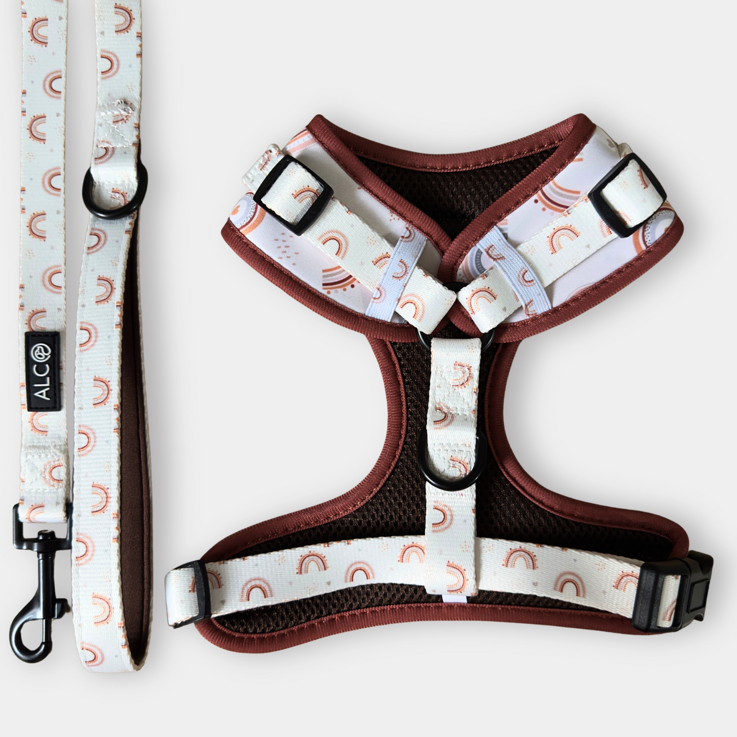 MEDIUM Alco Walkies: Harness and Leash Set