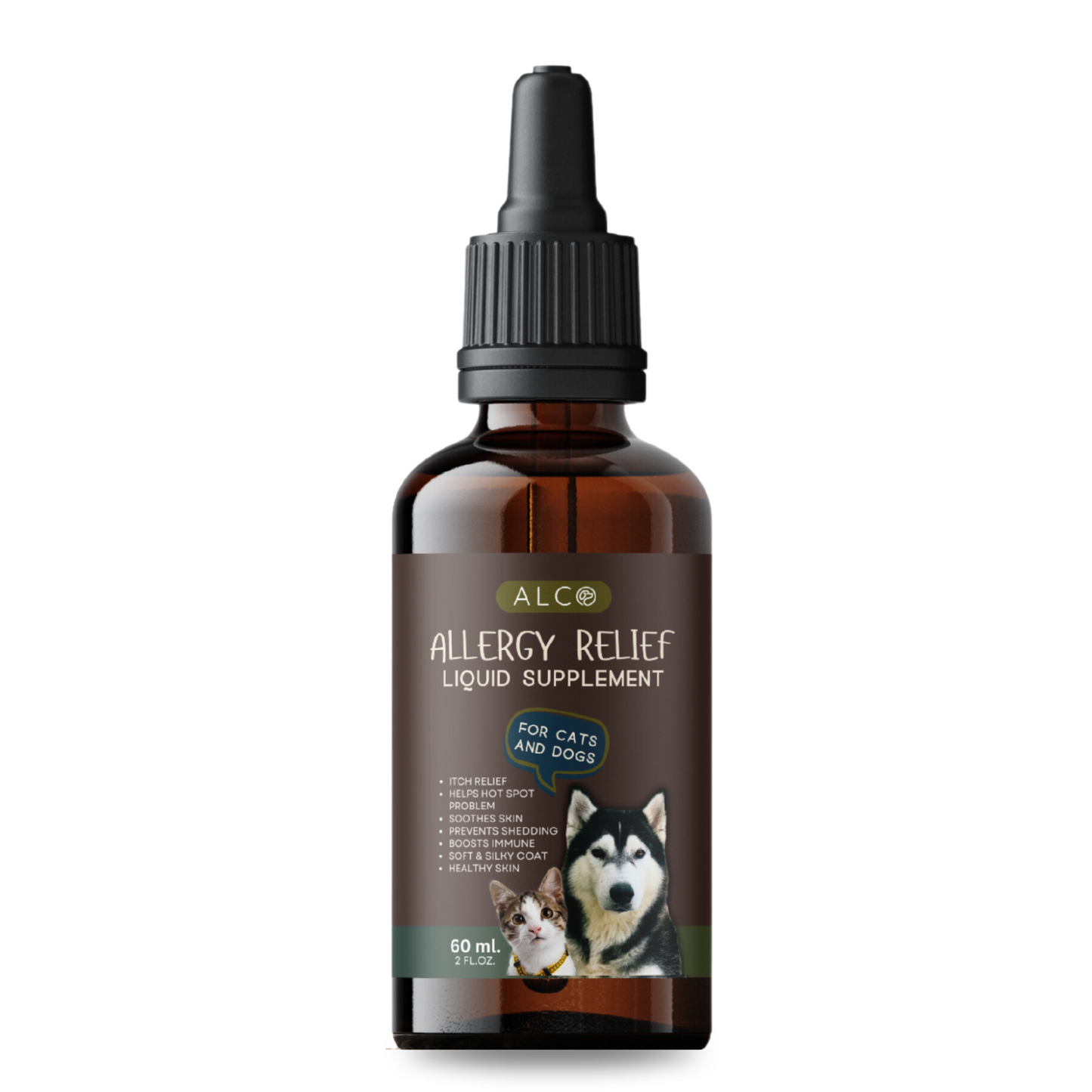 Alco Allergy Relief Drops for Cats and Dogs