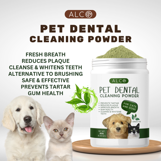 Alco Pet Dental Cleaning Powder 80G