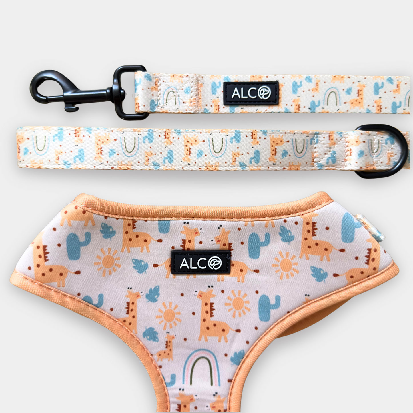 LARGE Alco Walkies: Harness and Leash Set