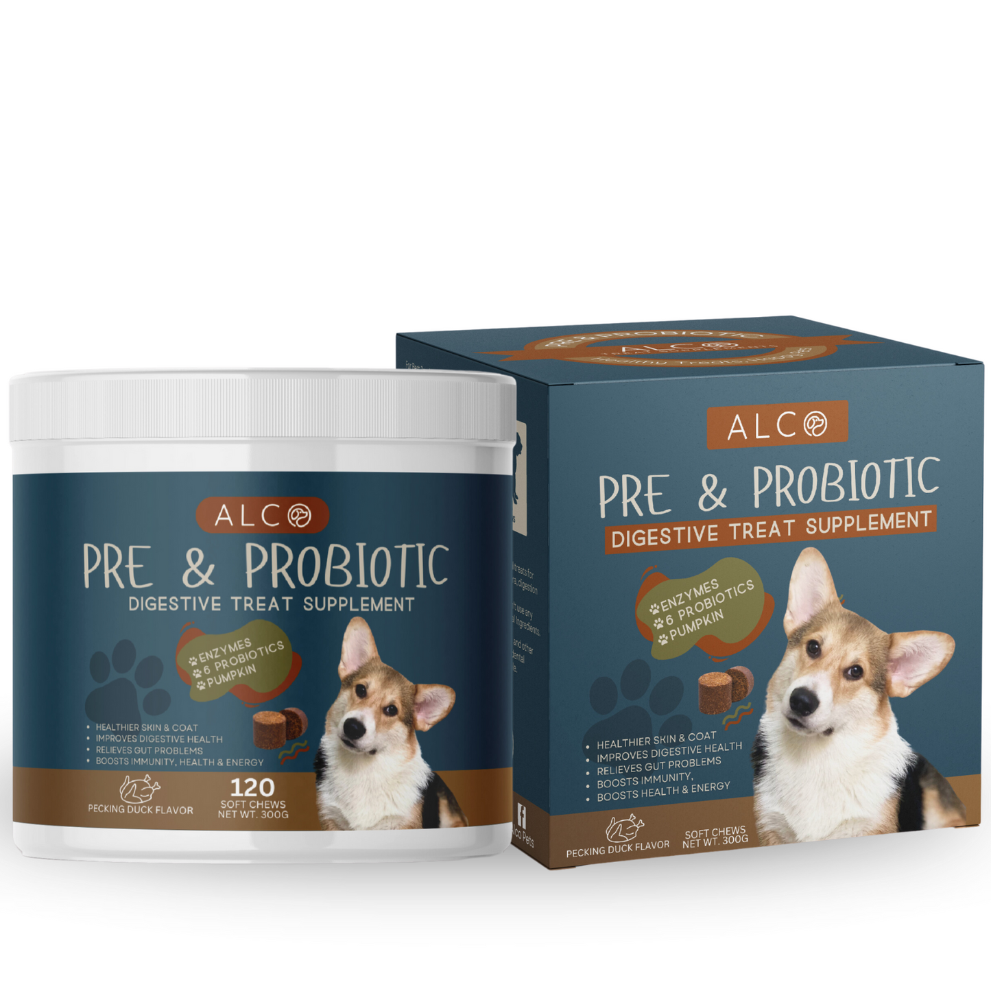 Alco Pre & Probiotic Digestive Treat Supplement