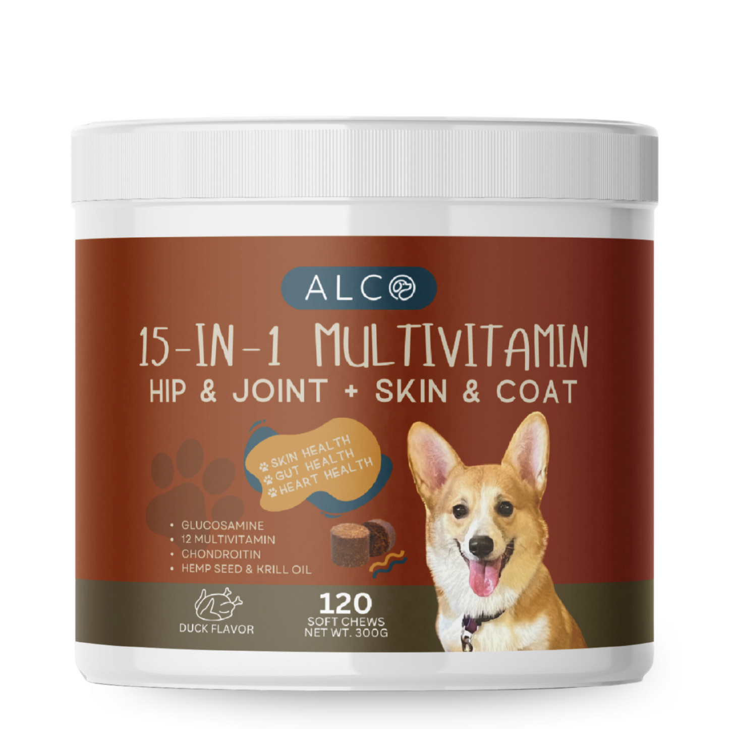 Alco 15 in 1 Multivitamins Treat Supplement